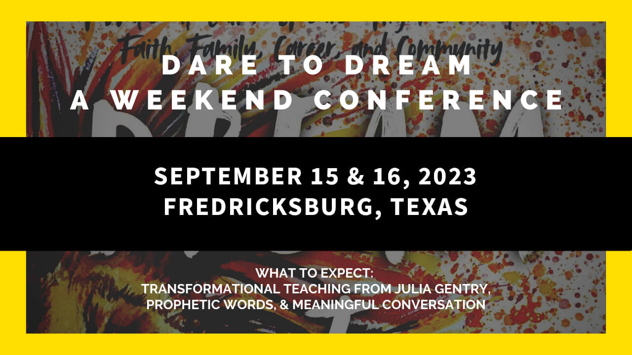 D2D-Texas-Banner-for-Website Dare to Dream Conference Texas